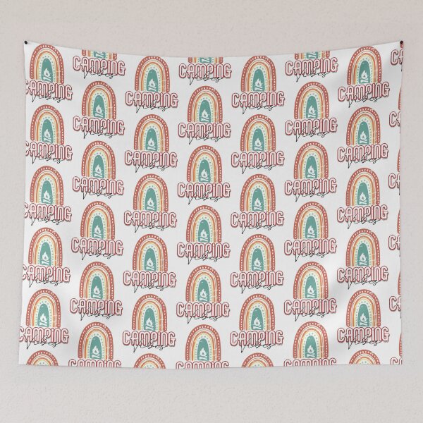 Item preview, Camping Vibes, Vintage Rainbow Camping designed and sold by Eli Avellanoza.