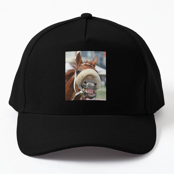 Horse laughing Baseball Cap