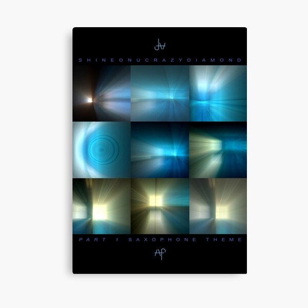 08 Shine on you Crazy Diamond part1 - Sax Theme Canvas Print