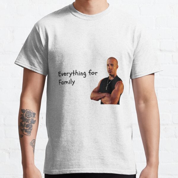 Casi family paul walker t-shirt Fast and Furious Tuning