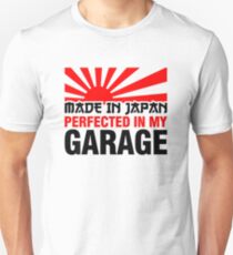 Made In Japan PERFECTED IN MY GARAGE (3) Slim Fit T-Shirt
