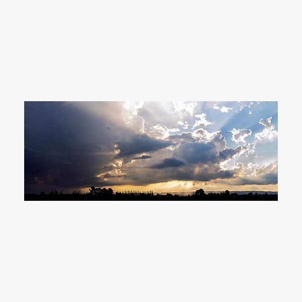 Sunset over Wilberforce Photographic Print