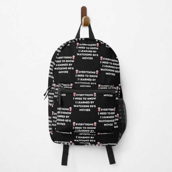 Item preview, Everything I Need To Know I Learned By Watching 80s designed and sold by Anton Ashraf.