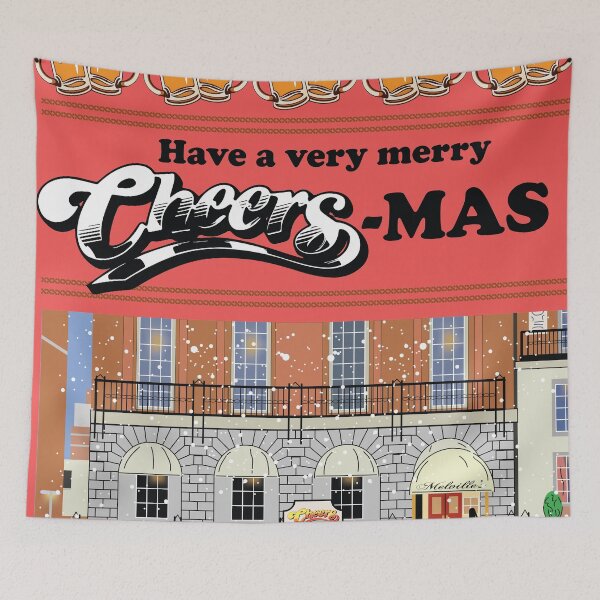 Item preview, Merry Cheersmas - Cheers Xmas designed and sold by WNKYNCheersPod.