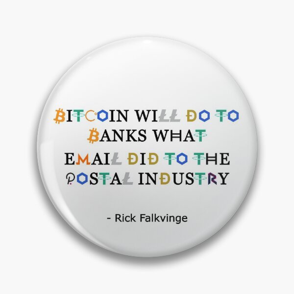 Item preview, Bitcoin & the Banks vs Email & the Postal Industry designed and sold by Anthony Joseph Latorre.