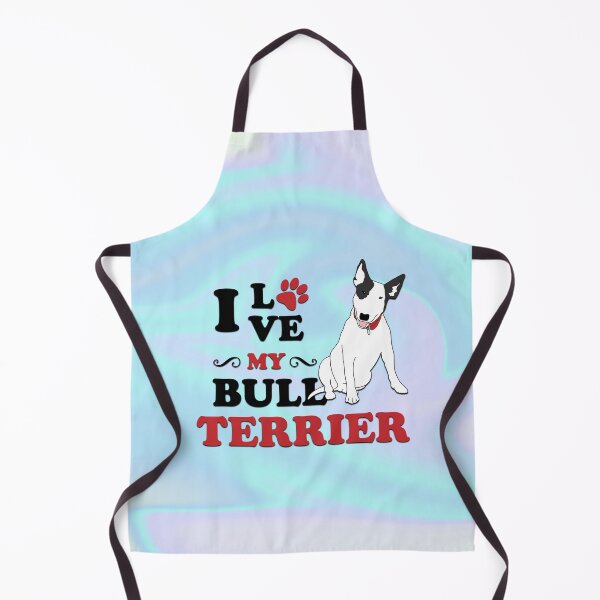 Item preview, I Love My Bull Terrier Dog designed and sold by Dog-Art-Shirt.