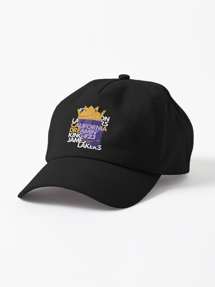 lebron james lakers cap