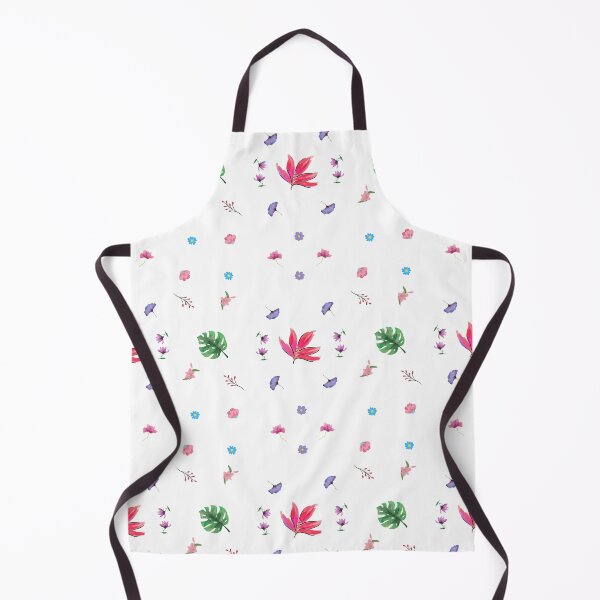 Item preview, Floral pattern with pink, purple, blue flowers designed and sold by NikitaAg.