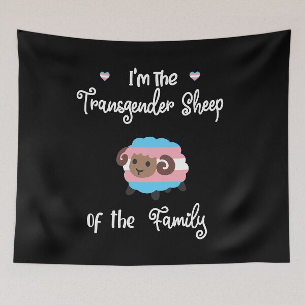 Item preview, The Transgender Sheep of the Family LGBTQ Trans Ally designed and sold by unique things.