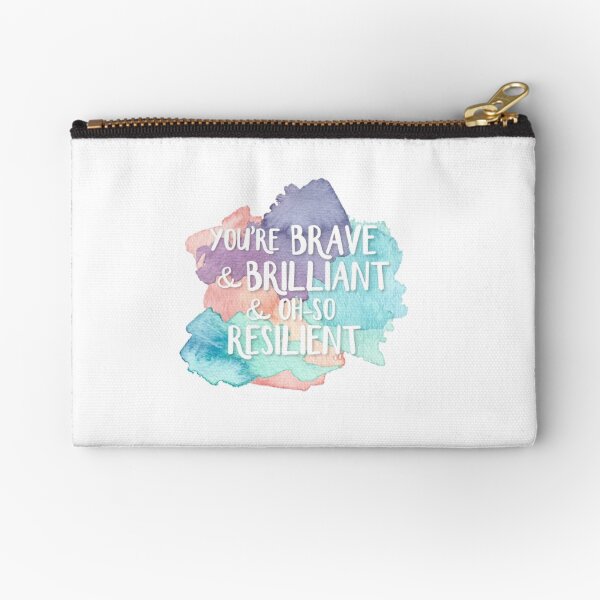 Item preview, You're Brave & Brilliant & Oh-So Resilient designed and sold by decentart.