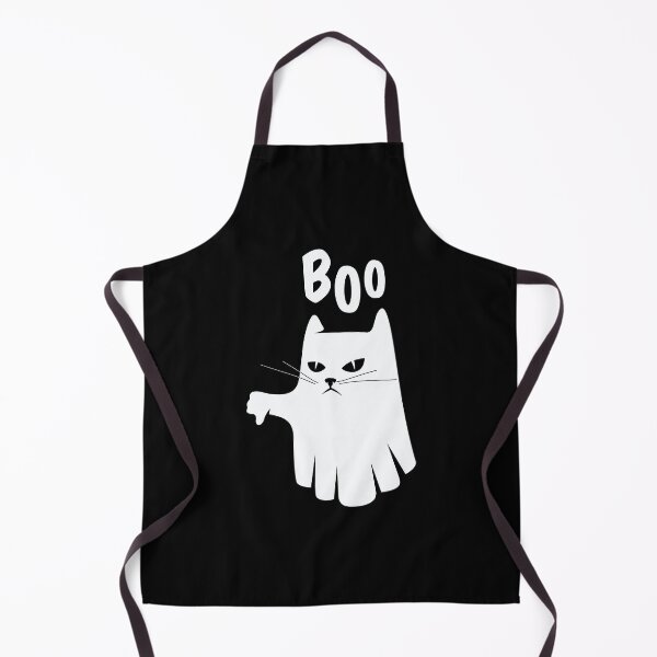 Item preview, Cat Ghost Boo Disapproving designed and sold by AwesomeProject.