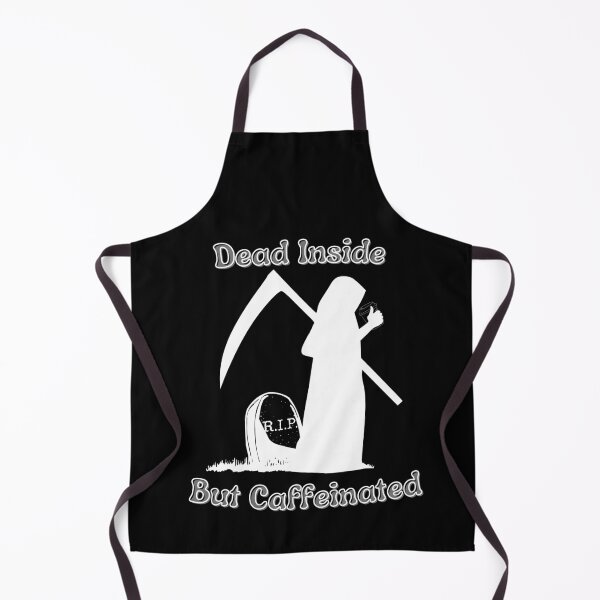 Item preview, Dead Inside but Caffeinated - halloween designed and sold by hasbeenz.