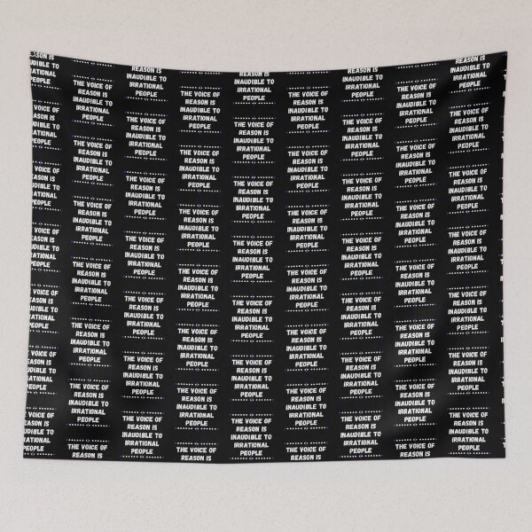 Item preview, Voice of reason - Inaudible to irrational people designed and sold by For the love of Pixels.