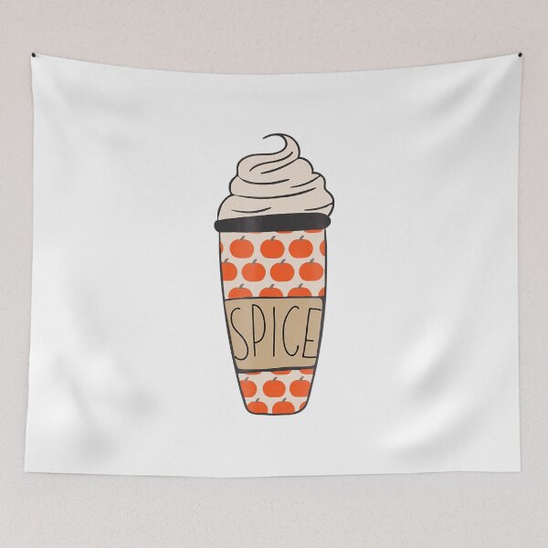Item preview, Cute Pumpkin Spice Latte  designed and sold by CecilleBlackman.