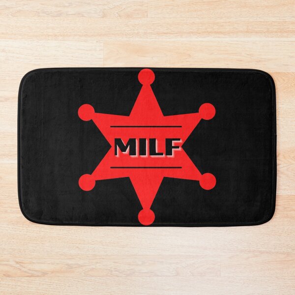 Item preview, MILF Red Badge - Hot Mom Badge designed and sold by CaitU.