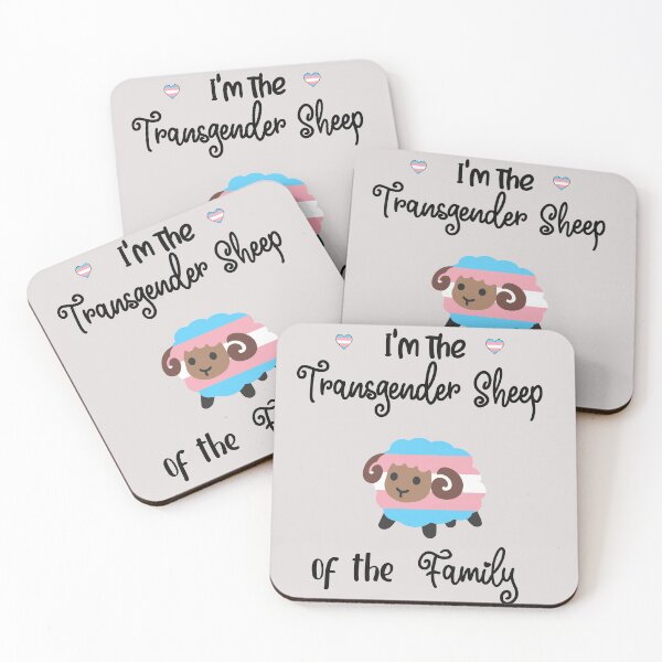 Item preview, The Transgender Sheep of the Family LGBTQ Trans Ally designed and sold by unique things.