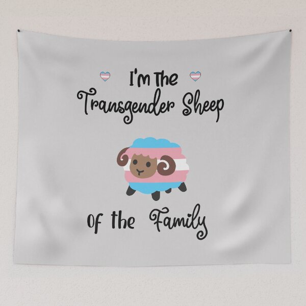 Item preview, The Transgender Sheep of the Family LGBTQ Trans Ally designed and sold by unique things.