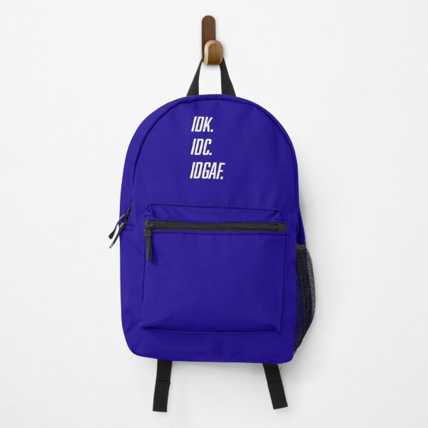 Item preview, IDK IDC IDGAF designed and sold by weewhirlwind.