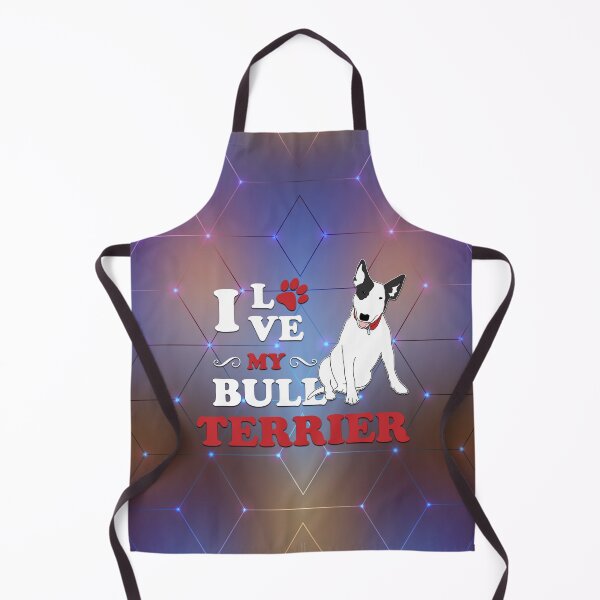 Item preview, I Love Bull Terrier Dog designed and sold by Dog-Art-Shirt.