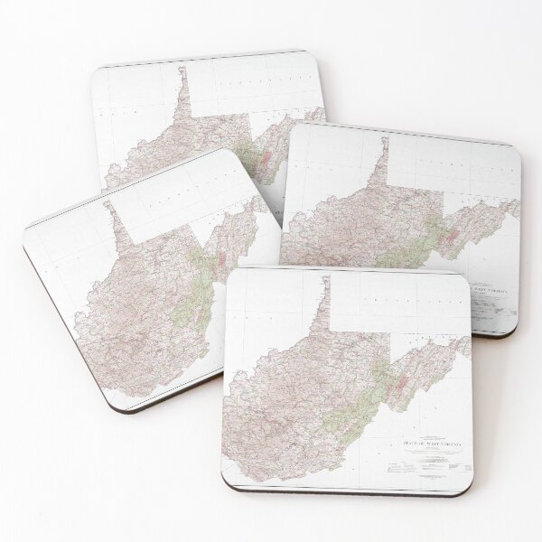 Item preview, West Virginia Map (1984) WV State Atlas designed and sold by BravuraMedia.