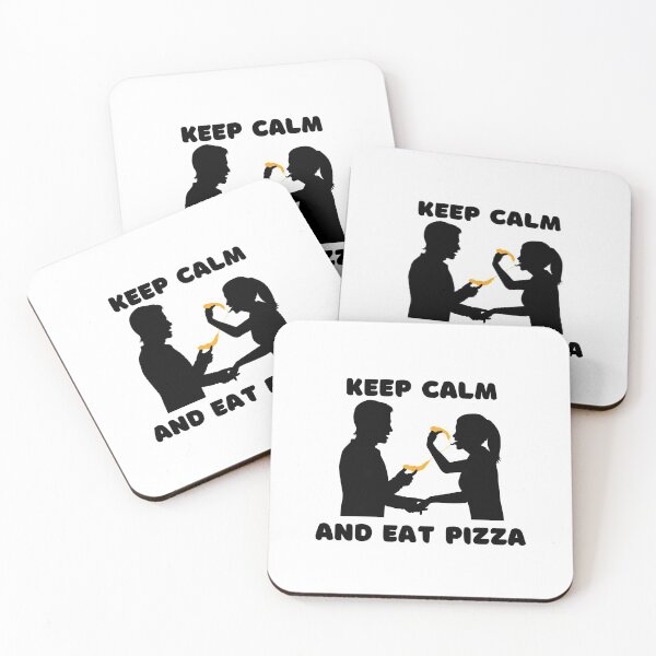 Item preview, Keep Calm And Eat Pizza designed and sold by Portishop.