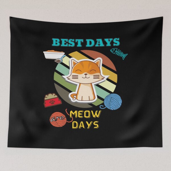 Item preview, Best days are meow days designed and sold by hongdushirts.