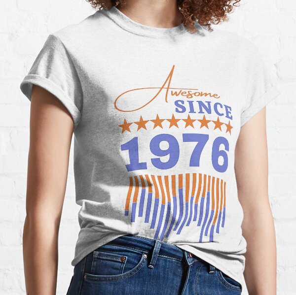 T shirt best sale 1976 femme