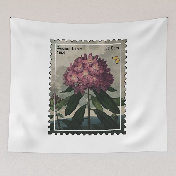 Item preview, Vintage Botany Plants Stamp designed and sold by PodiShawna.
