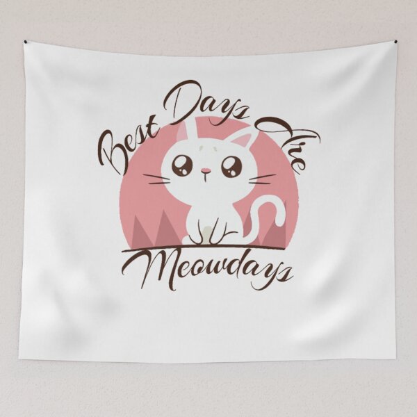 Item preview, Best Days Are Meowday Cat designed and sold by hongdushirts.
