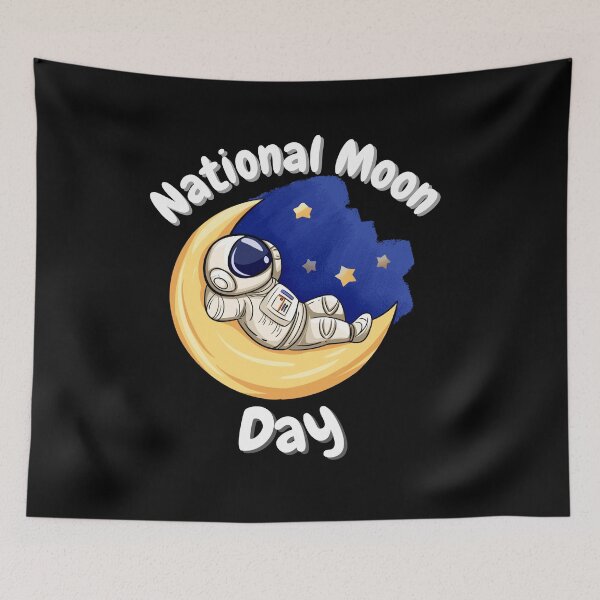Item preview, National Moon Day  designed and sold by Buzzbazaar.