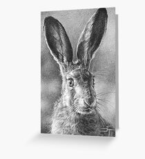 Hare Today, Gone Tomorrow Greeting Card