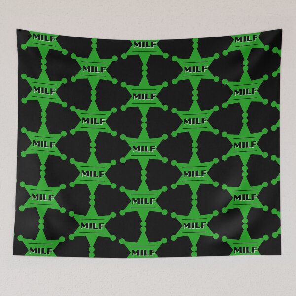 Item preview, MILF Green Badge - Hot Mom Badge designed and sold by CaitU.