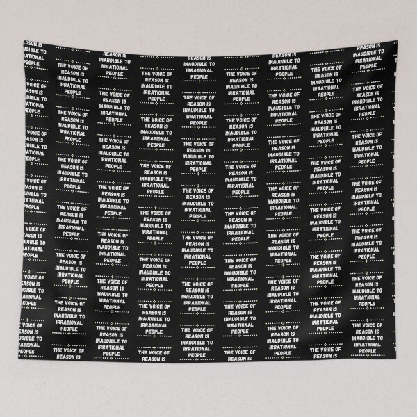 Item preview, Voice of reason - Inaudible to irrational people designed and sold by For the love of Pixels.