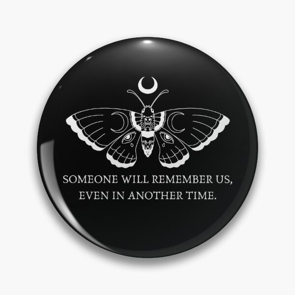 Item preview, "Someone will remember us, even in another time" Sappho Quote - Magic Moth designed and sold by BecomingBookish.