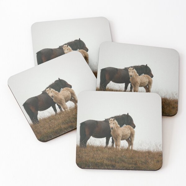 Item preview, Icelandic horse with foal on Iceland designed and sold by Ludwigsdottir.