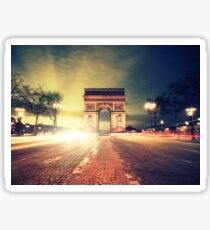 paris skyline Sticker