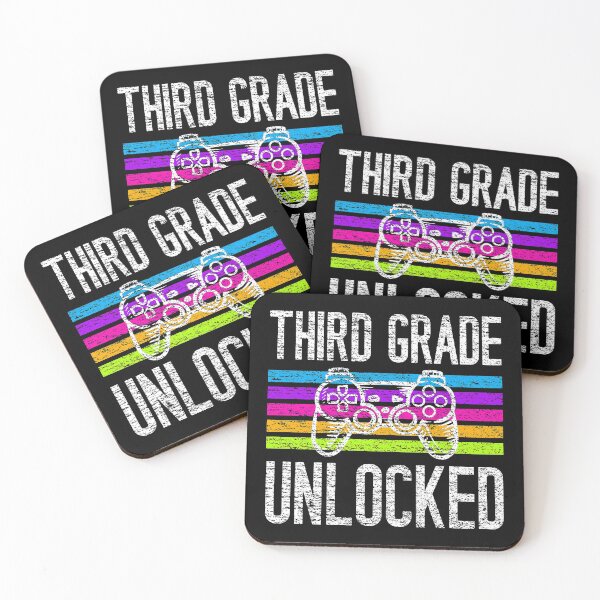 Item preview, Third Grade Level Unlocked Back to School designed and sold by Krysanthe.