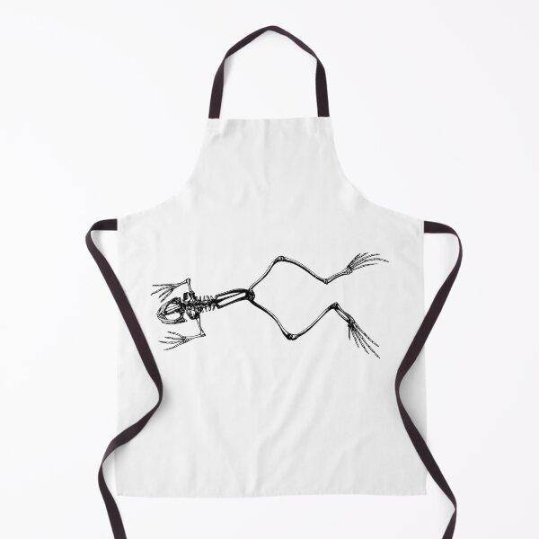Item preview, Frog Skeleton Vintage Print designed and sold by PorcelaineGhost.