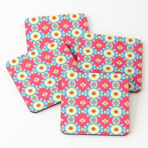 Item preview, Colourful bohemian,tiles,geometric ,mosaic,boho pattern  designed and sold by MariaMarinova.