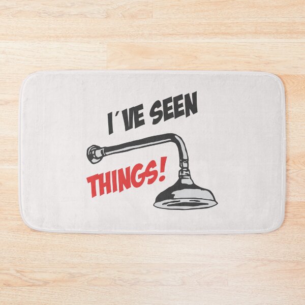 Item preview, Shower Head Seen Things Showerhead Bathroom Funny WC Quote designed and sold by TheAplus.