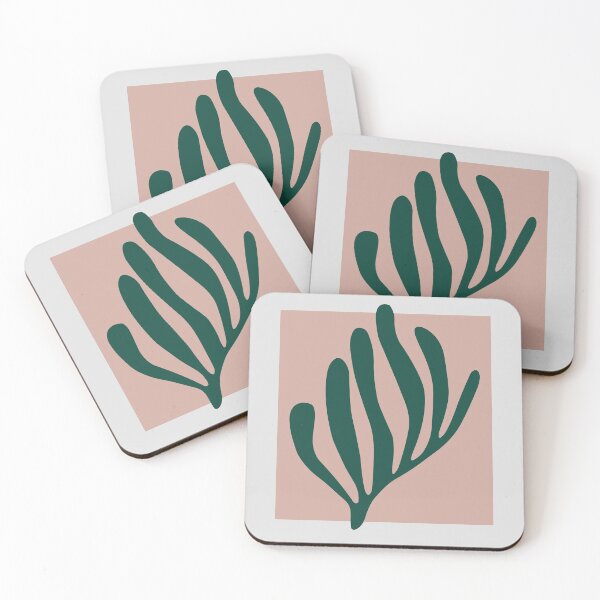 Item preview, Henri Matisse pink green cutout silhouette Papiers Découpés designed and sold by Digital  Cloud.