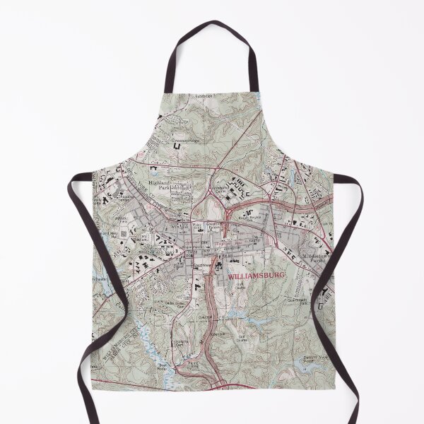 Item preview, Williamsburg VA Map (1981) Colonial Virginia City & Street Atlas designed and sold by BravuraMedia.
