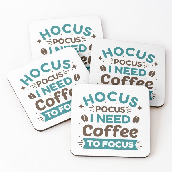 Item preview, Hocus Pocus I Need Coffee To Focus designed and sold by cherrific.