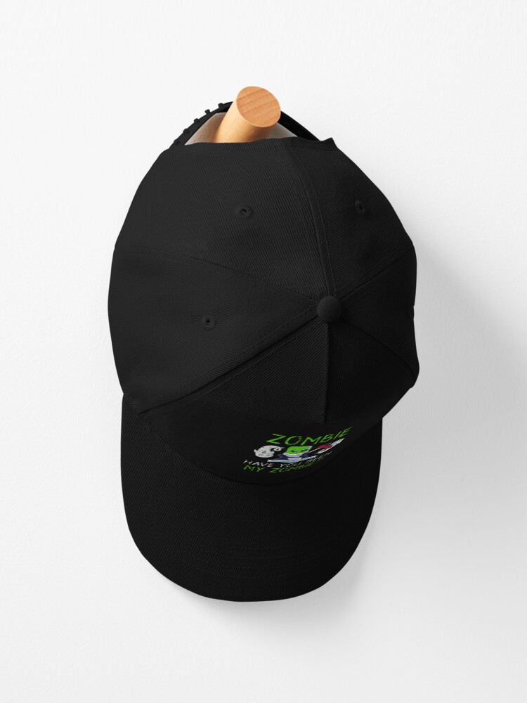 Alternate view of Halloween Zombie Have You Seen My Zombie Funny Death Scythe Cap