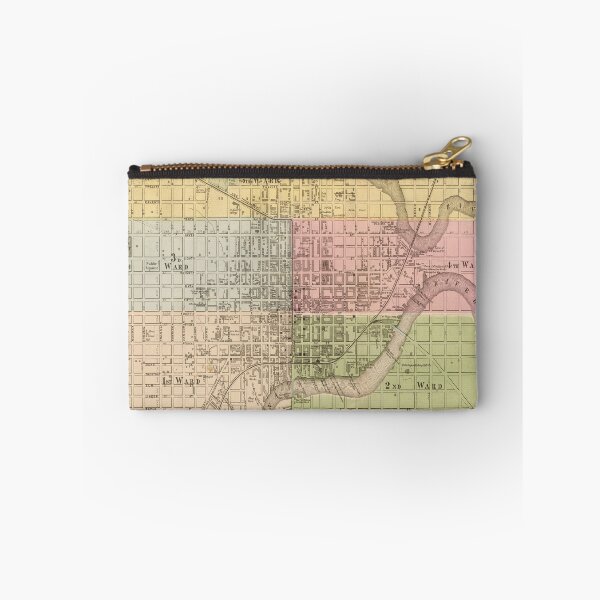 Item preview, Old Wilmington DE Map (1868) Delaware Corporate Capital of the World Vintage Atlas designed and sold by BravuraMedia.