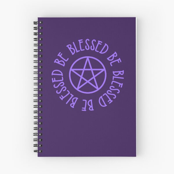 Item preview, Blessed Be Purple Pentacle Cheeky Witch® designed and sold by cheekywitch.