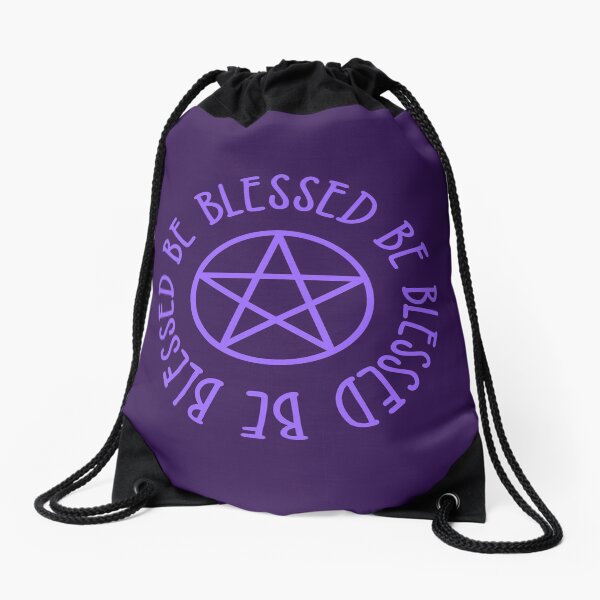 Item preview, Blessed Be Purple Pentacle Cheeky Witch® designed and sold by cheekywitch.