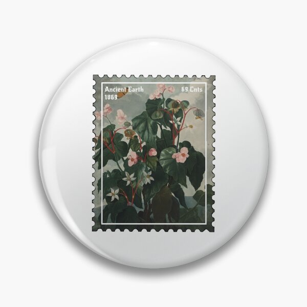 Item preview, Vintage Botany Plants Stamp designed and sold by PodiShawna.