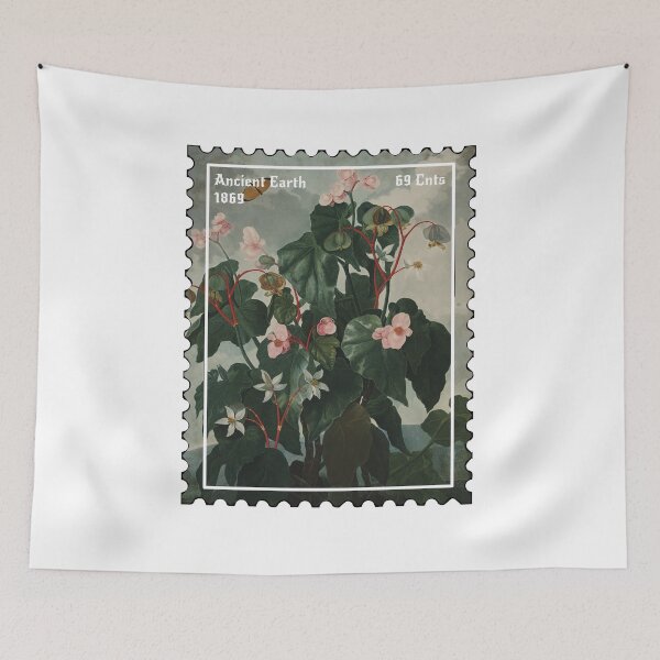 Item preview, Vintage Botany Plants Stamp designed and sold by PodiShawna.