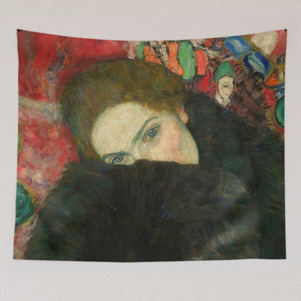 Item preview, Gustav Klimt - Lady with a muff designed and sold by Vivanne-art.